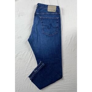 AG The Everett Slim Straight Japanese Denim Jeans. Medium Wash, 36X26.5. GUC!!